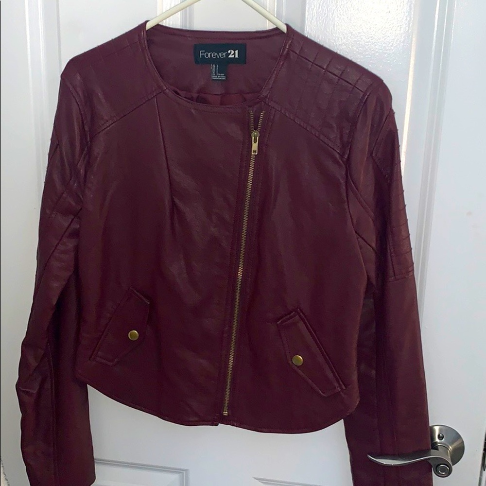 Forever21 Leather Jacket